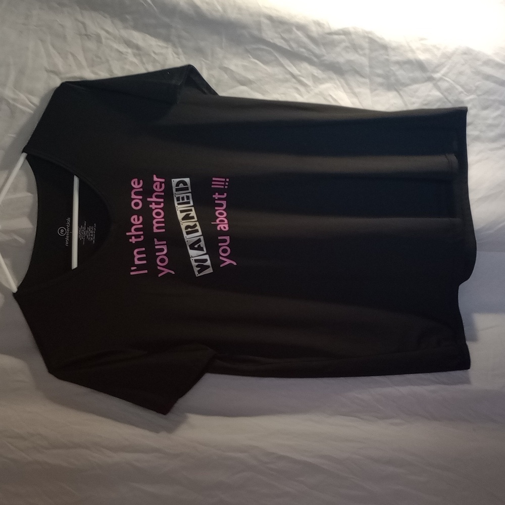 90%polyester funny shirt